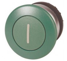Головка кнопки M22-DP-G-X1 грибовидная без фикс. зел. EATON 216722