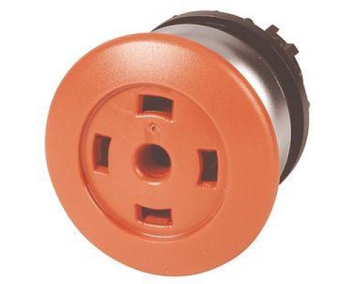 Головка кнопки M22-DP-R-X-GVP грибовидная без фикс. пустая красн. EATON 216732