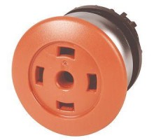 Головка кнопки M22-DP-R-X грибовидная без фикс. пустая красн. EATON 216731