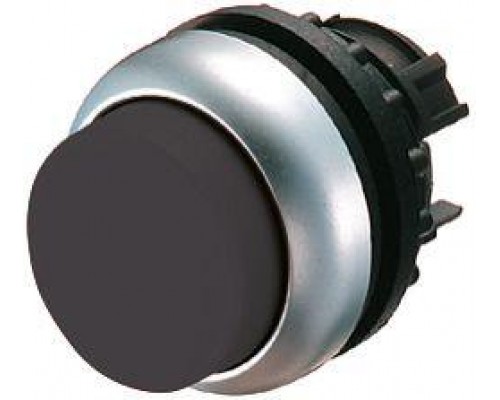 Головка кнопки M22-DRH-S выступающая с фикс. черн. EATON 216663