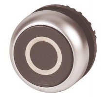 Головка кнопки M22-D-S-X0 без фикс. черн. с обозначение O EATON 216609