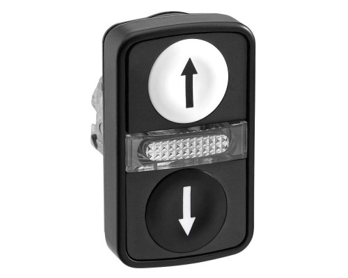 Головка кнопки двойная с маркир. + LED SchE ZB4BW7A17247
