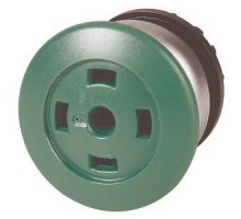 Головка кнопки грибовидная с фикс. пустая зел. M22-DRP-G-X EATON 216765