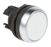 Головка кнопки с пруж. возвр. IP66 бел. Osmoz Leg 023800