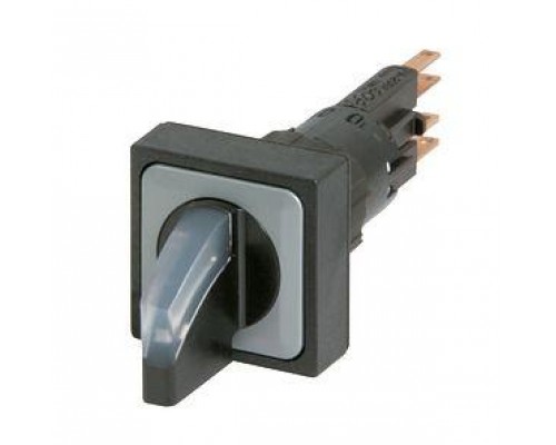 Головка переключателя с подсветкой 2 позиции без фикс. Q25LWK1-WS бел. EATON 040658