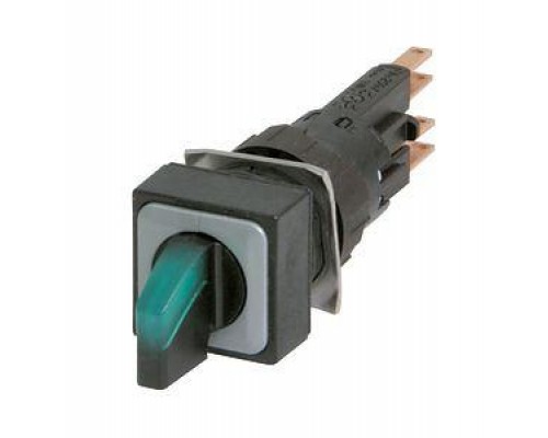 Головка переключателя с подсветкой 3 положения зел. без фикс. Q18LWK3-GN EATON 072324