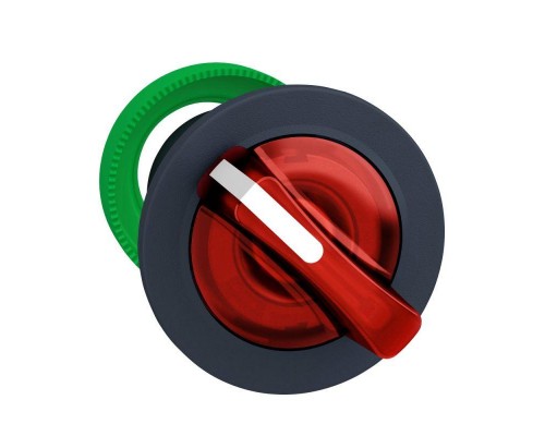 Головка переключателя с подсветкой утопленный монтаж 2 пол. фикс. красн. SchE ZB5FK1243