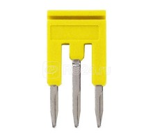 Гребенка XW5SP153YL для клемм XW5 Push-in Plus 1.5кв.мм 3п 500В 17.5А желт. Omron 669971