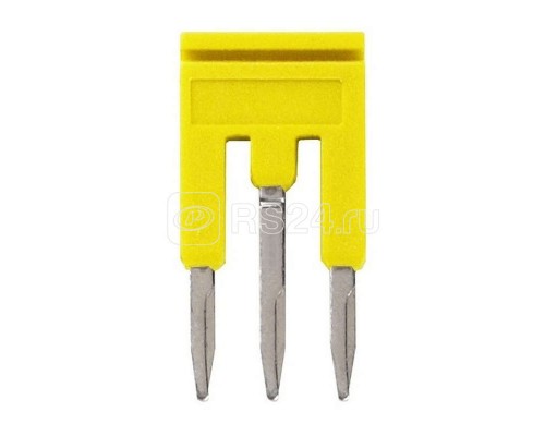 Гребенка XW5SP153YL для клемм XW5 Push-in Plus 1.5кв.мм 3п 500В 17.5А желт. Omron 669971