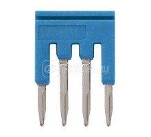 Гребенка XW5SP154BL для клемм XW5 Push-in Plus 1.5кв.мм 4п 500В 17.5А гол. Omron 669974