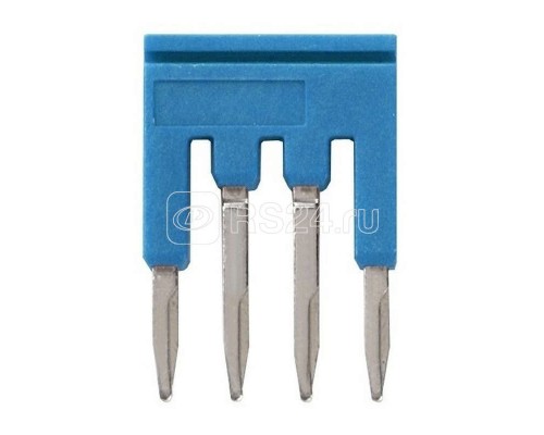 Гребенка XW5SP154BL для клемм XW5 Push-in Plus 1.5кв.мм 4п 500В 17.5А гол. Omron 669974