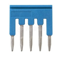Гребенка XW5SP155BL для клемм XW5 Push-in Plus 1.5кв.мм 5п 500В 17.5А гол. Omron 669989