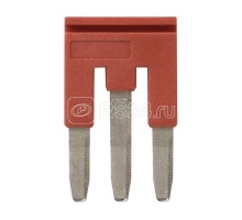 Гребенка XW5SP253RD для клемм XW5 Push-in Plus 2.5кв.мм 3п 800В 24А красн. Omron 669979