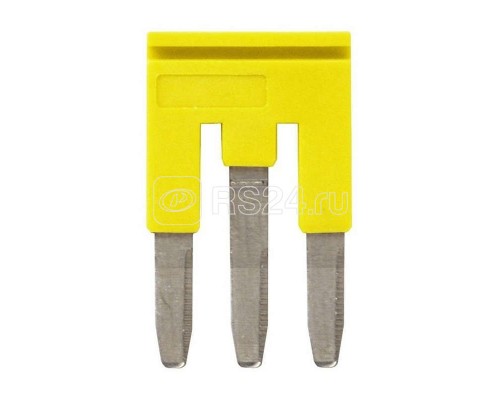 Гребенка XW5SP253YL для клемм XW5 Push-in Plus 2.5кв.мм 3п 800В 24А желт. Omron 669951