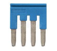 Гребенка XW5SP254BL для клемм XW5 Push-in Plus 2.5кв.мм 4п 800В 24А гол. Omron 670014