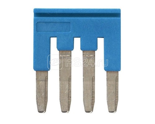 Гребенка XW5SP254BL для клемм XW5 Push-in Plus 2.5кв.мм 4п 800В 24А гол. Omron 670014