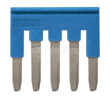 Гребенка XW5SP255BL для клемм XW5 Push-in Plus 2.5кв.мм 5п 800В 24А гол. Omron 670012