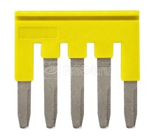 Гребенка XW5SP255YL для клемм XW5 Push-in Plus 2.5кв.мм 5п 800В 24А желт. Omron 669978