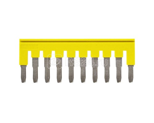 Гребенка XW5SP4010YL для клемм XW5 Push-in Plus 4.0кв.мм 10п 800В 32А желт. Omron 670051