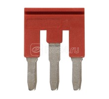 Гребенка XW5SP403RD для клемм XW5 Push-in Plus 4.0кв.мм 3п 800В 32А красн. Omron 669982