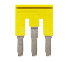Гребенка XW5SP403YL для клемм XW5 Push-in Plus 4.0кв.мм 3п 800В 32А желт. Omron 669993