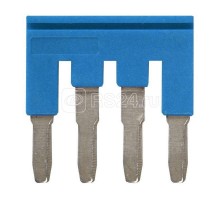 Гребенка XW5SP404BL для клемм XW5 Push-in Plus 4.0кв.мм 4п 800В 32А гол. Omron 669957
