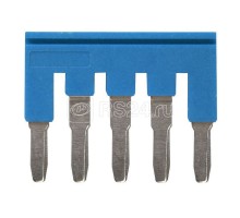 Гребенка XW5SP405BL для клемм XW5 Push-in Plus 4.0кв.мм 5п 800В 32А гол. Omron 669997