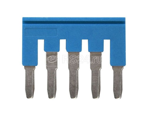 Гребенка XW5SP405BL для клемм XW5 Push-in Plus 4.0кв.мм 5п 800В 32А гол. Omron 669997