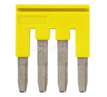 Гребенка XW5SS604 для винтовых клемм XW5 6.0кв.мм 4п 1000В 41А Omron 669315