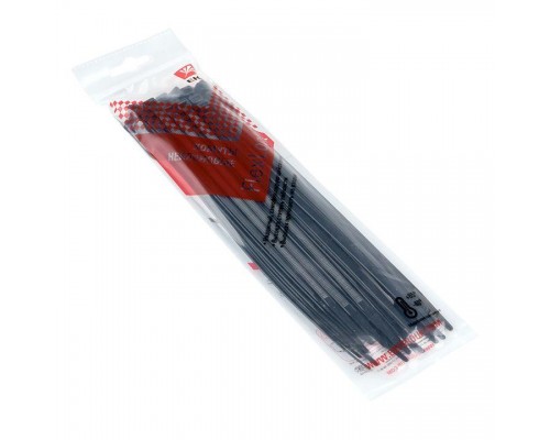 Хомут P6.6 4.8x200 FlexLock стандартный черн. (уп.50шт) PROxima EKF plc-fl-ctsb-4.8x200-r