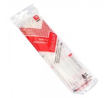 Хомут P6.6 4.8x300 FlexLock стандартный бел. (уп.50шт) PROxima EKF plc-fl-ctsw-4.8x300-r