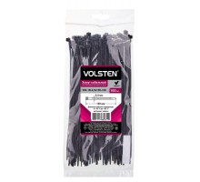 Хомут V02-1B-2.5х150-100 2.5х150 нейл. черн. (уп.100шт) Volsten 12956