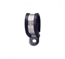 Хомут d25 метал+ПВХ черн. (уп.10шт) ABB 7TCA296050R0401