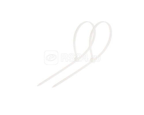 Хомут кабельный 2.5х80 нейл. бел. (уп.25шт) Rexant 07-0080-25