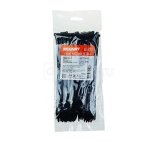 Хомут кабельный 3.6х200 нейл. черн. (уп.100шт) Rexant 07-0201