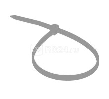 Хомут кабельный 3.6х300 нейл. сер. (уп.100шт) Rexant 07-0300-3