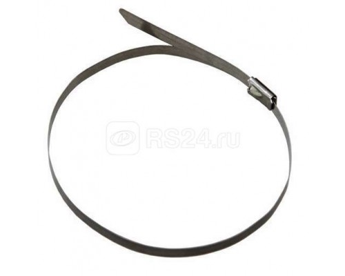 Хомут кабельный 4.6х300 сталь серебр. (уп.50шт) Rexant 07-0308