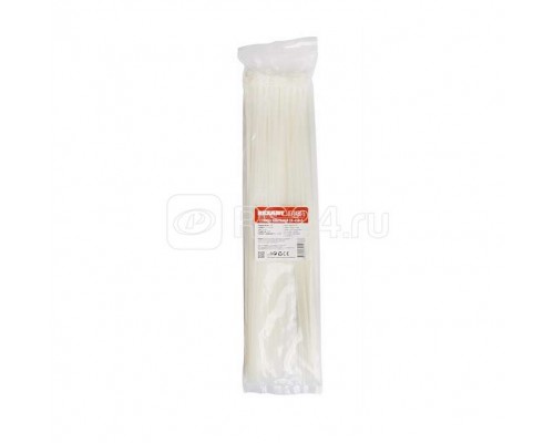 Хомут кабельный 4.8х450 нейл. бел. (уп.100шт) Rexant 07-0450-5
