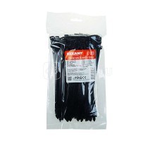 Хомут кабельный 7.6х200 нейл. черн. (уп.100шт) Rexant 07-0203