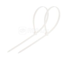 Хомут кабельный 7.6х250 нейл. бел. (уп.100шт) Rexant 07-0252