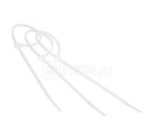 Хомут кабельный 7.6х300 нейл. бел. (уп.100шт) Rexant 07-0302