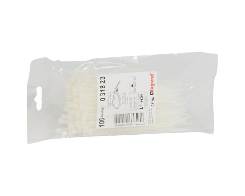 Хомут кабельный Colring 3.5х140 бесцвет. (уп.100шт) Leg 031823