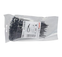 Хомут кабельный Colring 3.5х140 черн. (уп.100шт) Leg 031803