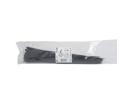 Хомут кабельный Colring 3.5х360 черн. (уп.100шт) Leg 031806