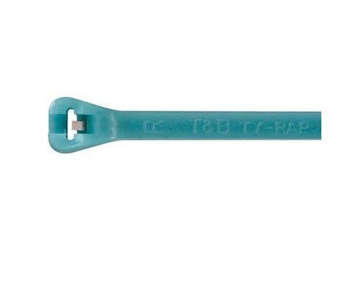 Хомут кабельный ETFE TYZ528M 4.8х360 фторполимер аквамарин (уп.100шт) ABB 7TAG009620R0009
