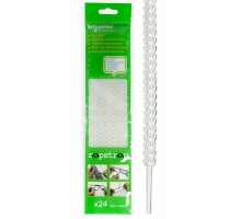 Хомут кабельный RAPSTRAP 10х300 термопласт бел. (уп.24шт) SchE IMT38071