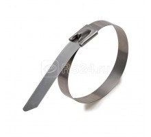 Хомут кабельный СКС (304) 12х400 стальной (уп.50шт) Fortisflex 74732