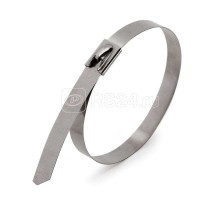Хомут кабельный СКС (304) 4.6х150 стальной (уп.10шт) Fortisflex 78718