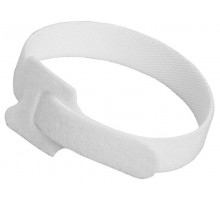 Хомут-липучка ХКл 14х310 бел. (уп.100шт) ИЭК UHL10-14-310-100-K01