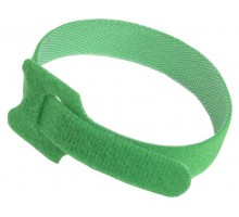 Хомут-липучка ХКл 14х310 зел. (уп.100шт) ИЭК UHL10-14-310-100-K06